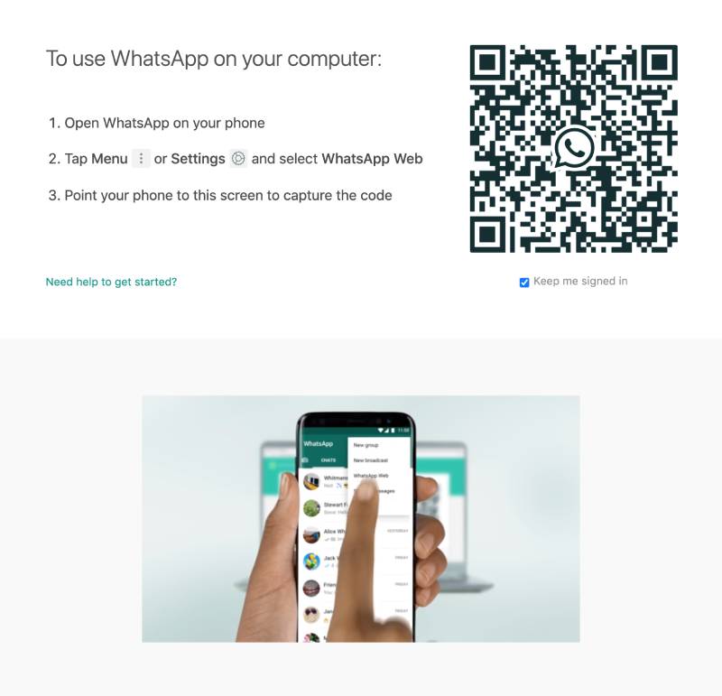 web whatsapp